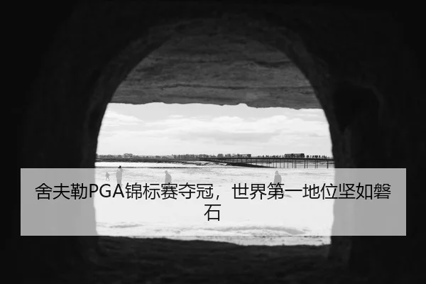 舍夫勒PGA锦标赛夺冠，世界第一地位坚如磐石